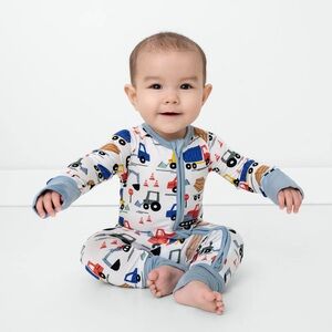 Little Sleepies Construction Print Pajama Set